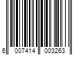 Barcode Image for UPC code 6007414003263