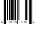 Barcode Image for UPC code 600753077184