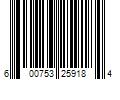 Barcode Image for UPC code 600753259184