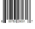 Barcode Image for UPC code 600753280317