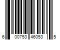 Barcode Image for UPC code 600753460535