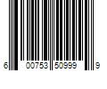 Barcode Image for UPC code 600753509999