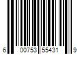 Barcode Image for UPC code 600753554319