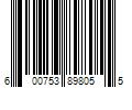 Barcode Image for UPC code 600753898055