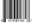 Barcode Image for UPC code 600753918807