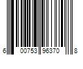 Barcode Image for UPC code 600753963708