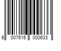 Barcode Image for UPC code 6007616000633