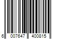 Barcode Image for UPC code 6007647400815