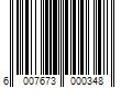 Barcode Image for UPC code 6007673000348