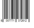 Barcode Image for UPC code 6007771072612