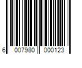 Barcode Image for UPC code 6007980000123