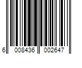 Barcode Image for UPC code 6008436002647