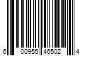 Barcode Image for UPC code 600955465024