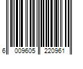 Barcode Image for UPC code 6009605220961