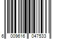 Barcode Image for UPC code 6009616047533