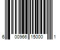 Barcode Image for UPC code 600966150001