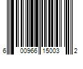 Barcode Image for UPC code 600966150032