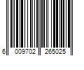 Barcode Image for UPC code 6009702265025