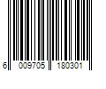 Barcode Image for UPC code 6009705180301