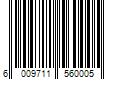 Barcode Image for UPC code 6009711560005