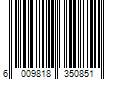 Barcode Image for UPC code 6009818350851