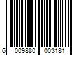 Barcode Image for UPC code 6009880003181