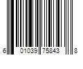 Barcode Image for UPC code 601039758438