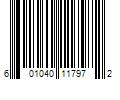 Barcode Image for UPC code 601040117972