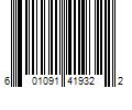 Barcode Image for UPC code 601091419322