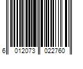 Barcode Image for UPC code 6012073022760