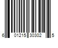 Barcode Image for UPC code 601215303025