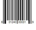 Barcode Image for UPC code 601240000319