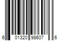 Barcode Image for UPC code 601320986076