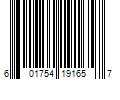 Barcode Image for UPC code 601754191657