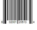 Barcode Image for UPC code 602001205134