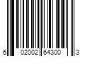 Barcode Image for UPC code 602002643003