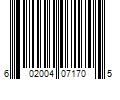 Barcode Image for UPC code 602004071705