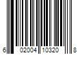 Barcode Image for UPC code 602004103208