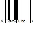 Barcode Image for UPC code 602004111555