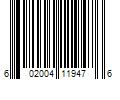 Barcode Image for UPC code 602004119476