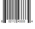 Barcode Image for UPC code 602112433334