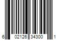 Barcode Image for UPC code 602126343001