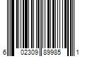 Barcode Image for UPC code 602309899851