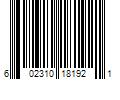 Barcode Image for UPC code 602310181921