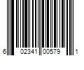 Barcode Image for UPC code 602341005791