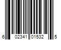 Barcode Image for UPC code 602341015325