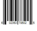 Barcode Image for UPC code 602353785025