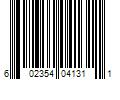 Barcode Image for UPC code 602354041311