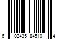 Barcode Image for UPC code 602435845104