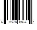 Barcode Image for UPC code 602438434541